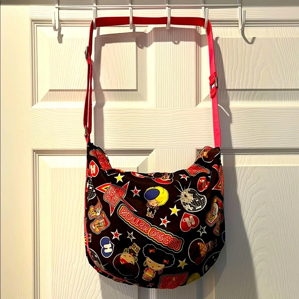 🦇TRADED🦇HARAJUKU LOVERS 90s Y2K Roller Disco Ball purse, Kawaii Japan Streetwear - Picture 4 of 16